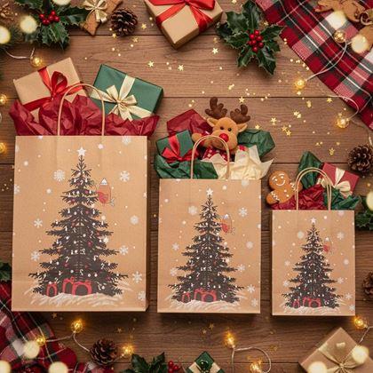 Obrázek z Vánoční taška - velikost L - dárečky