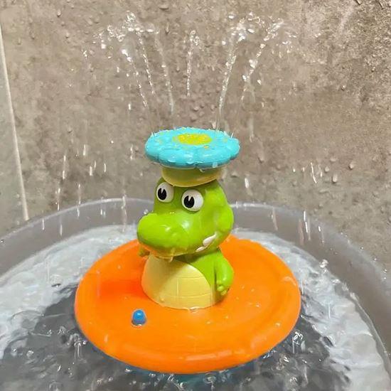 Obrázek z Hračka do vany - fontána s krokodýlem