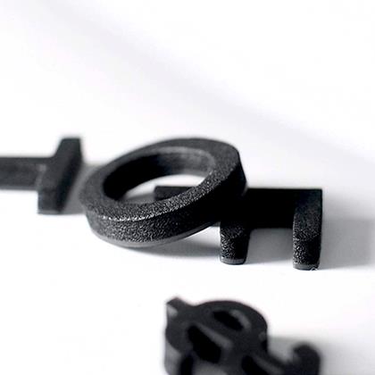 Obrázek z Magnetická písmena na lednici