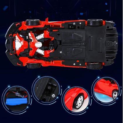 Obrázek z RC Sportovní transformující se autíčko na dálkové ovládání - červené