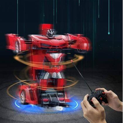 Obrázek z RC Sportovní transformující se autíčko na dálkové ovládání - červené