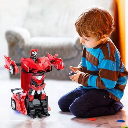 Obrázek z RC Sportovní transformující se autíčko na dálkové ovládání - červené