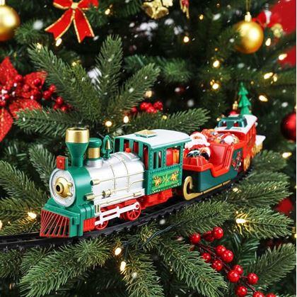 Obrázek z Vánoční vláčkodráha na stromek