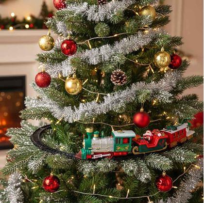 Obrázek z Vánoční vláčkodráha na stromek
