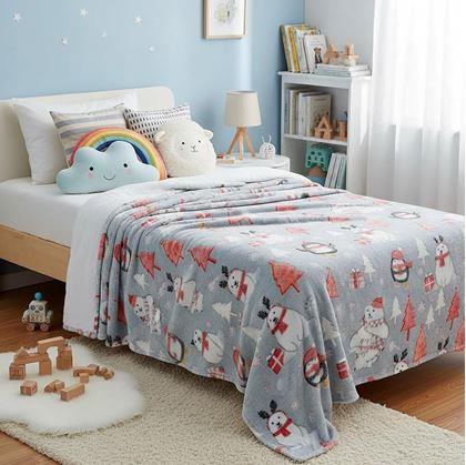 Obrázek z Vánoční svítící deka