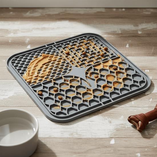 Obrázek z Silikonová lízací podložka pro psa