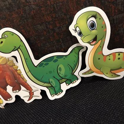 Obrázek z Dětské samolepky - dinosauři