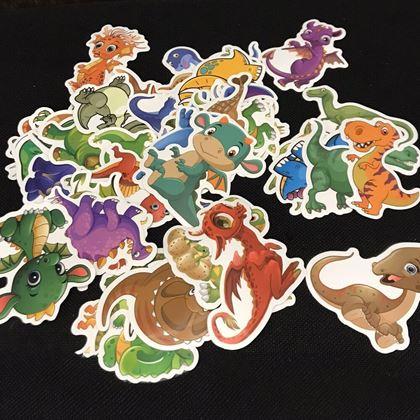 Obrázek z Dětské samolepky - dinosauři
