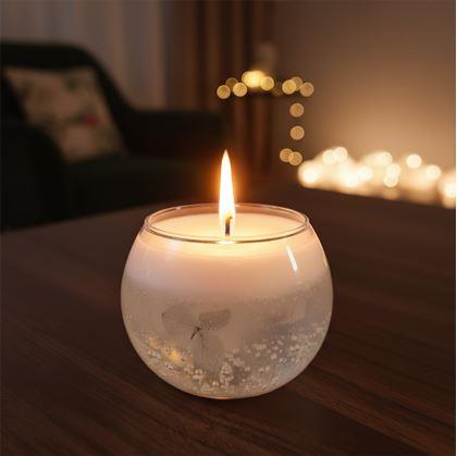 Obrázek z Gelová svíčka - světle modrá