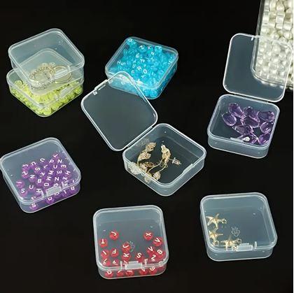 Obrázek z 5 ks Mini úložná krabička 3,5 x 3,5 cm