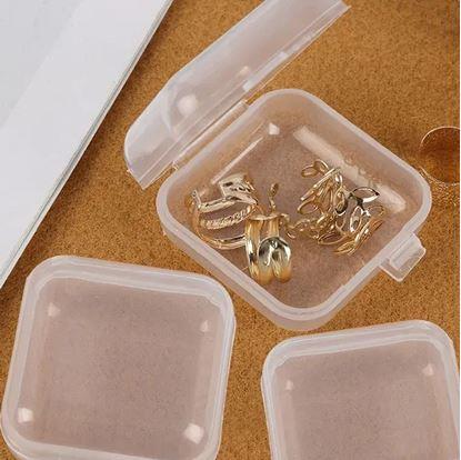 Obrázek 5 ks Mini úložná krabička 3,5 x 3,5 cm