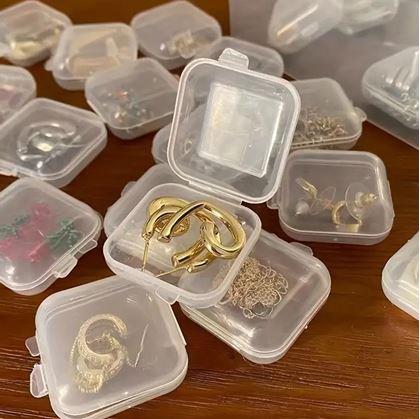 Obrázek z 5 ks Mini úložná krabička 3,5 x 3,5 cm