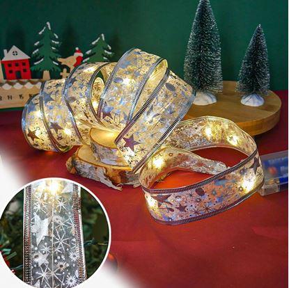 Obrázek Svítící vánoční stuha 5 m