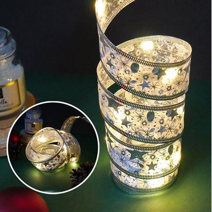 Obrázek Svítící vánoční stuha 5 m