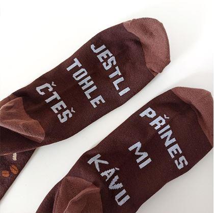 Obrázek z Ponožky - Přines mi kávu