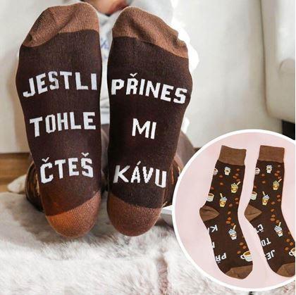 Obrázek z Ponožky - Přines mi kávu