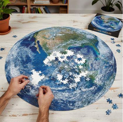 Obrázek z Puzzle - zeměkoule 1000 dílků