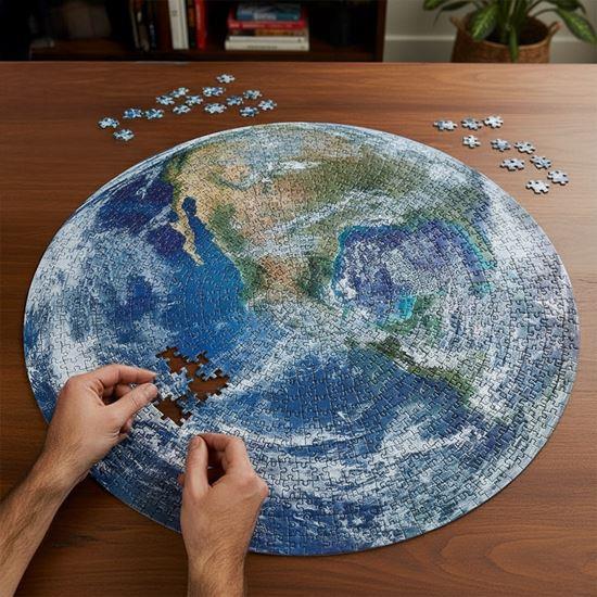 Obrázek z Puzzle - zeměkoule 1000 dílků