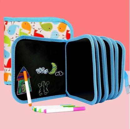 Obrázek Dětská kreslící knížka s fixy