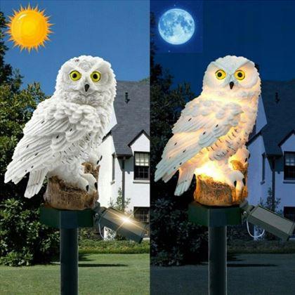 Obrázek z Solární zahradní osvětlení sova