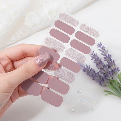 Obrázek z Samolepky na nehty - lila