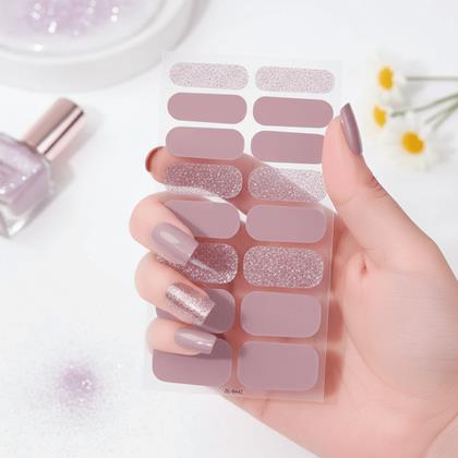 Obrázek z Samolepky na nehty - lila