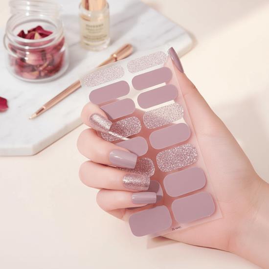 Obrázek z Samolepky na nehty - lila