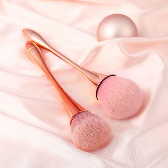 Obrázek z Štětec na pudr - růžovo zlatý