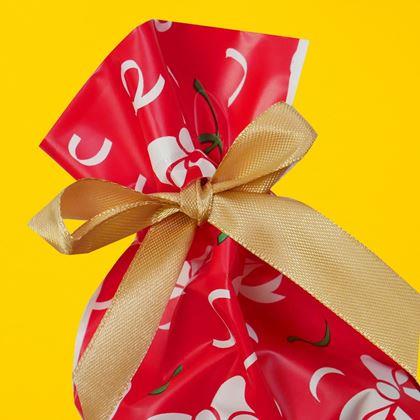 Obrázek z Dárkové sáčky s mašlí 10 ks - L