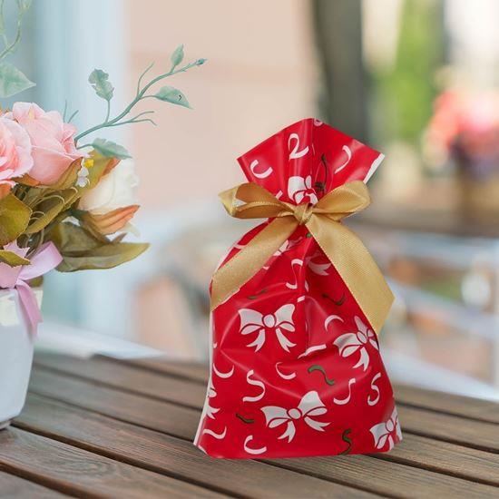 Obrázek z Dárkové sáčky s mašlí 10 ks - S