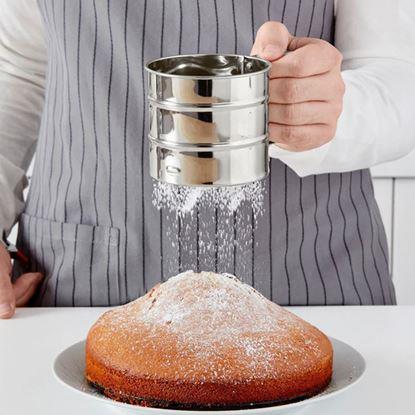 Obrázek Nerezové kuchyňské sítko s odměrkou