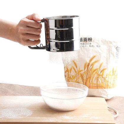 Obrázek z Nerezové kuchyňské sítko s odměrkou