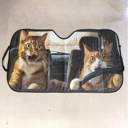 Obrázek Protisluneční clona do auta s přísavkami