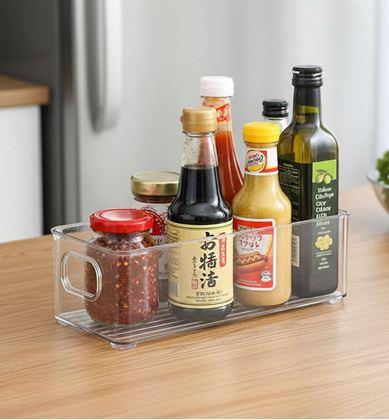 Obrázek z Kuchyňský organizér průhledný 25 cm