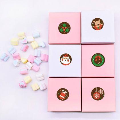 Obrázek z Vánoční samolepky 500 ks  - vánoční nálada