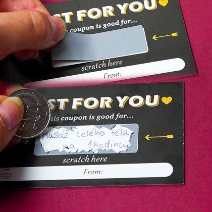 Obrázek z Vlastní stírací losy na míru 10 ks