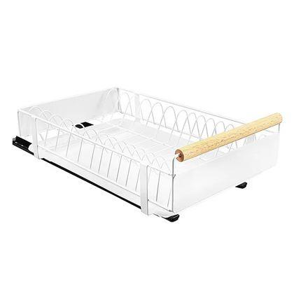 Obrázek z Výsuvný organizér a odkapávač na talíře