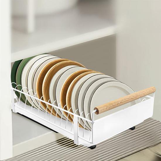 Obrázek z Výsuvný organizér a odkapávač na talíře