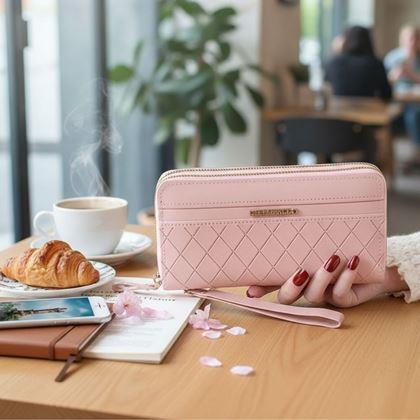 Obrázek z Dámská peněženka - růžová