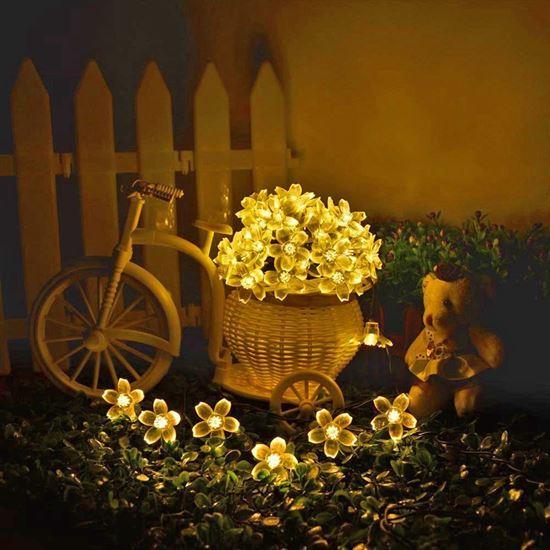 Obrázek z LED světelný řetěz - třešňový květ