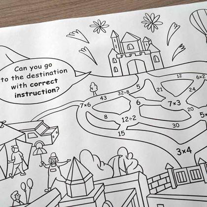 Obrázek z Omalovánky v roli 10 m - město