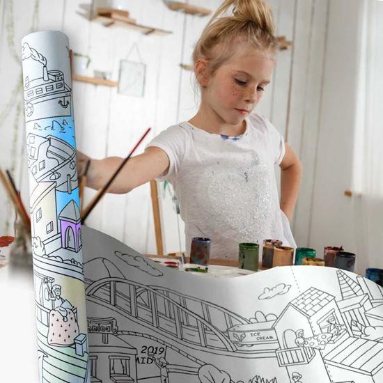 Obrázek z Omalovánky v roli 10 m - město