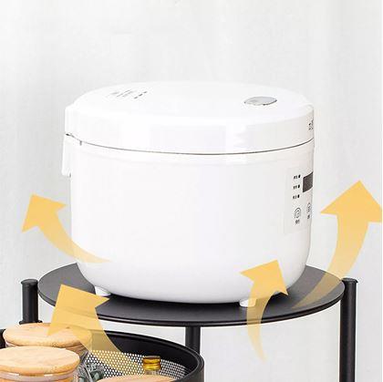 Obrázek z Pojízdný organizér se 3 košíky - 2. jakost