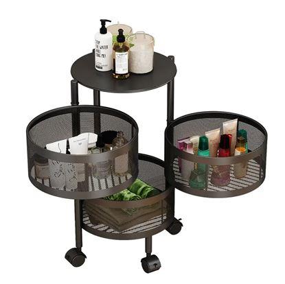 Obrázek Pojízdný organizér se 3 košíky - 2. jakost