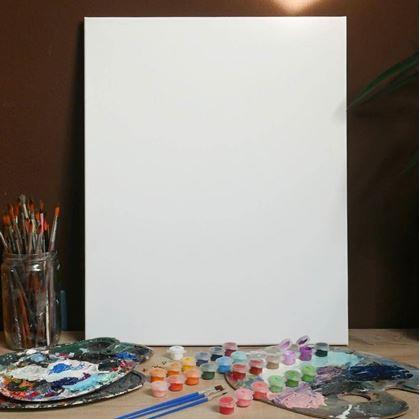 Obrázek z Malířská sada - plátno 50x40 cm, sada barev a štětce