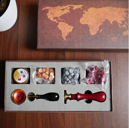 Obrázek z Dárková sada na výrobu pečetí - srdíčko