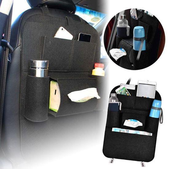 Obrázek z Pořadač na sedačku do auta - černý