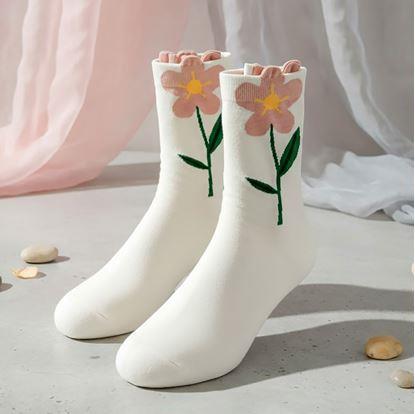 Obrázek Ponožky s květy