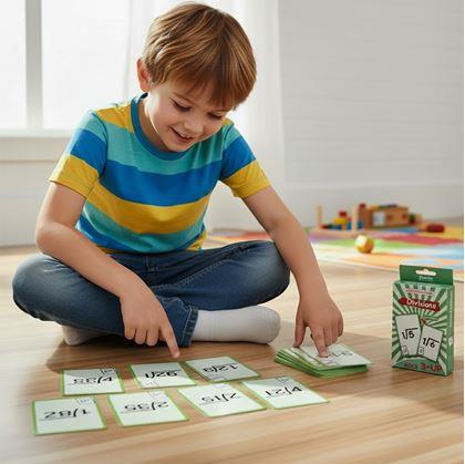 Obrázek z Sada matematických kartiček 36 ks  - dělení 