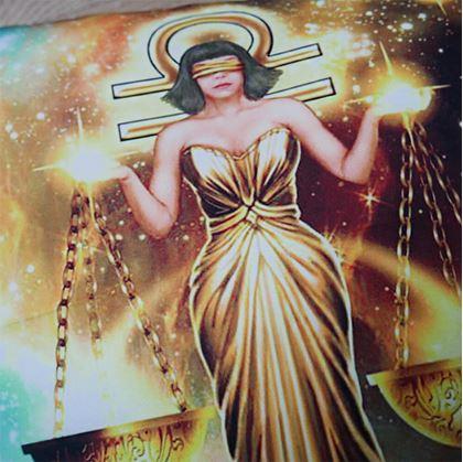 Obrázek z Povlak na polštářek znamení - váhy